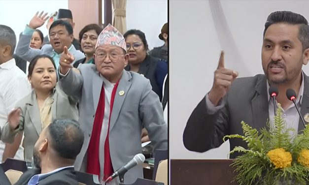 जगदीश खरेलको उत्तेजित अभिव्यक्ति पछि बिपक्षी दलका सांसदहरु थप आक्रोशित