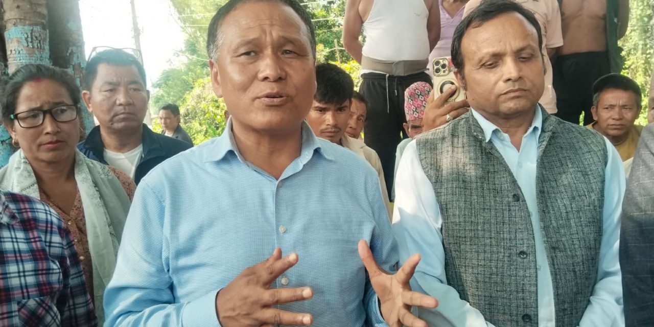 सुकुमवासी समस्याको दीर्घकालीन समाधान आवश्यक छः अध्यक्ष घिसिङ