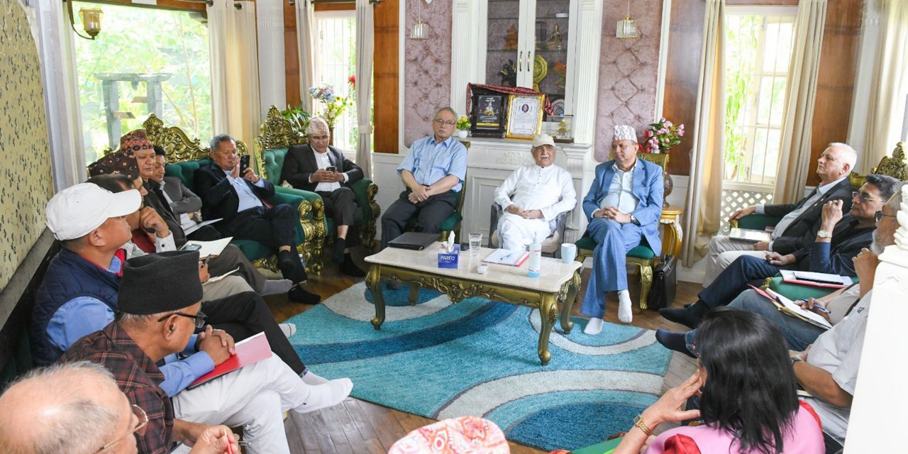 एमाले केन्द्रीय सदस्यको कार्यविभाजनः अध्यक्ष र महासचिवले अन्तिमरूप दिने