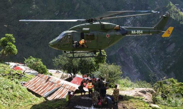 मनसुनजन्य विपद् प्रतिकार्यमा जुट्यो सेना