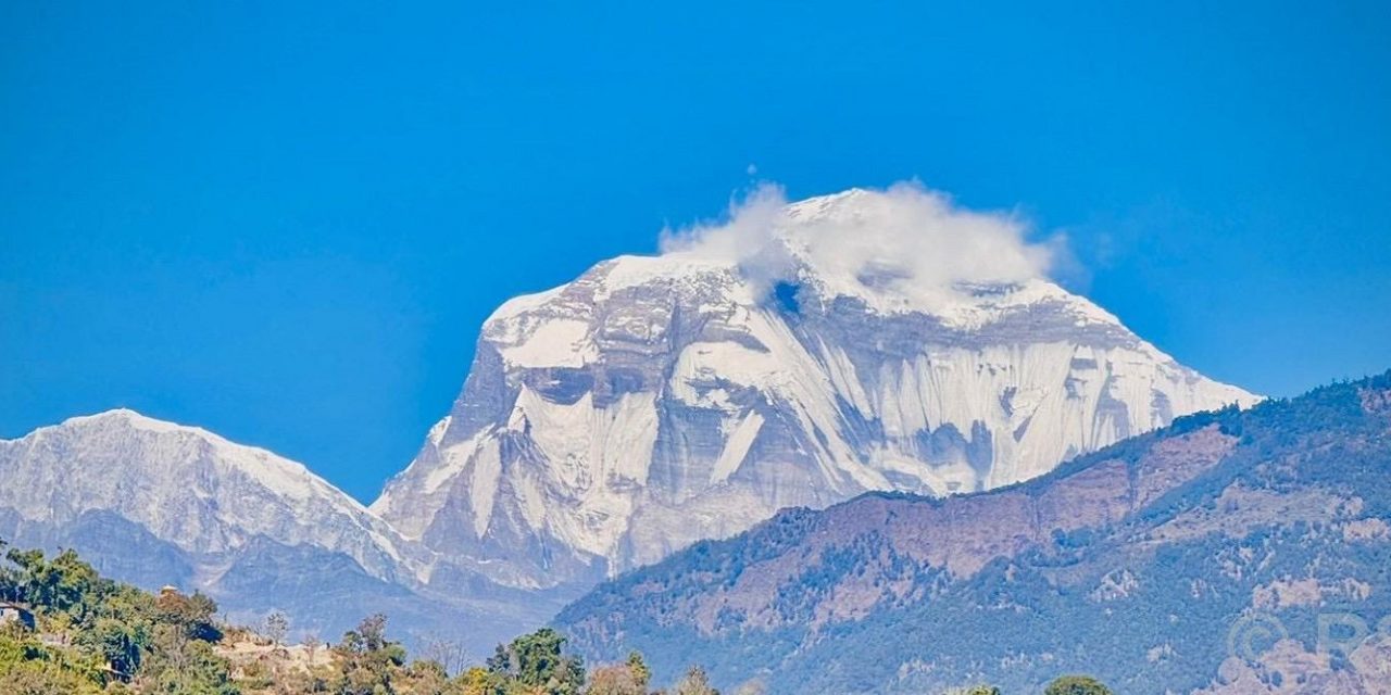 धवलागिरिमा मानव स्पर्श ६६ वर्ष, सात सय जनाभन्दा बढीद्वारा आरोहण