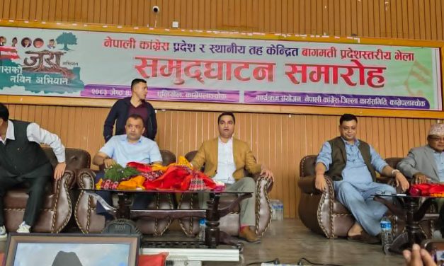 “देशले खोजिरहेको सक्षम नेतृत्व हुन् गगन थापा : प्रदेश सभापति बानियाँ”