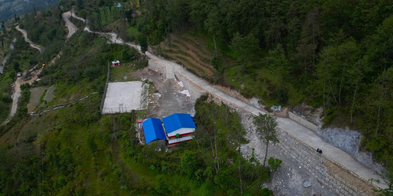 म्याग्दीको वाखेतमा मार्ग खुलेको १६ वर्षपछि सडक स्तरोन्नति