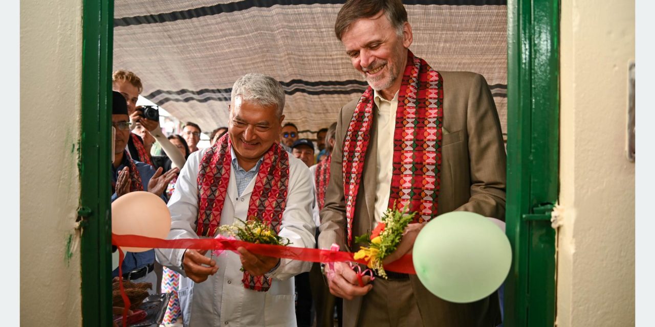 जर्मन सहयोगमा धुलिखेलमा स्वास्थ्य, खानेपानी र सौर्य ऊर्जा परियोजना शुभारम्भ