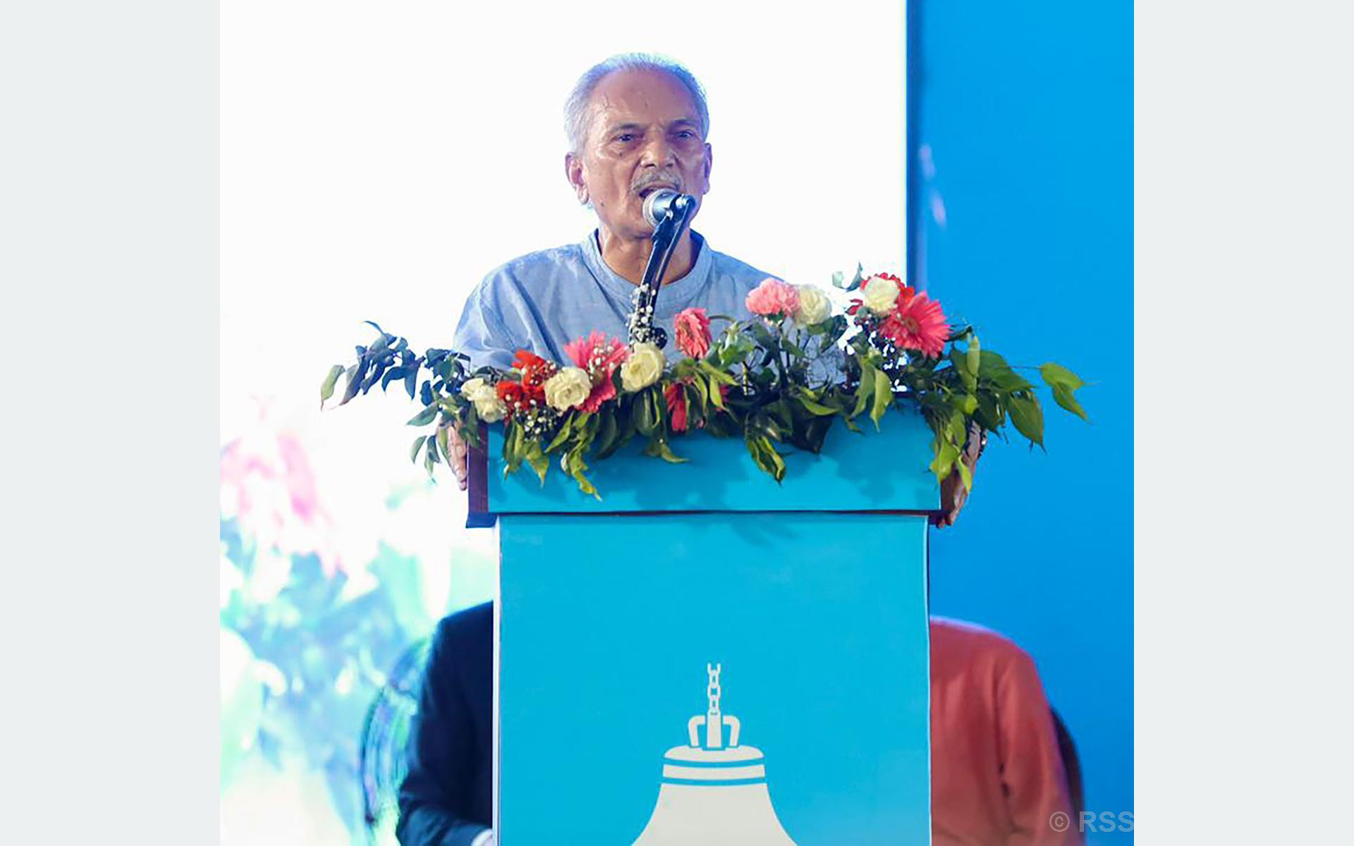 चुपचाप घण्टी छापलाई अब सुशासन र विकासमा रूपान्तरण गर्नुस् : बाबुराम भट्टराई