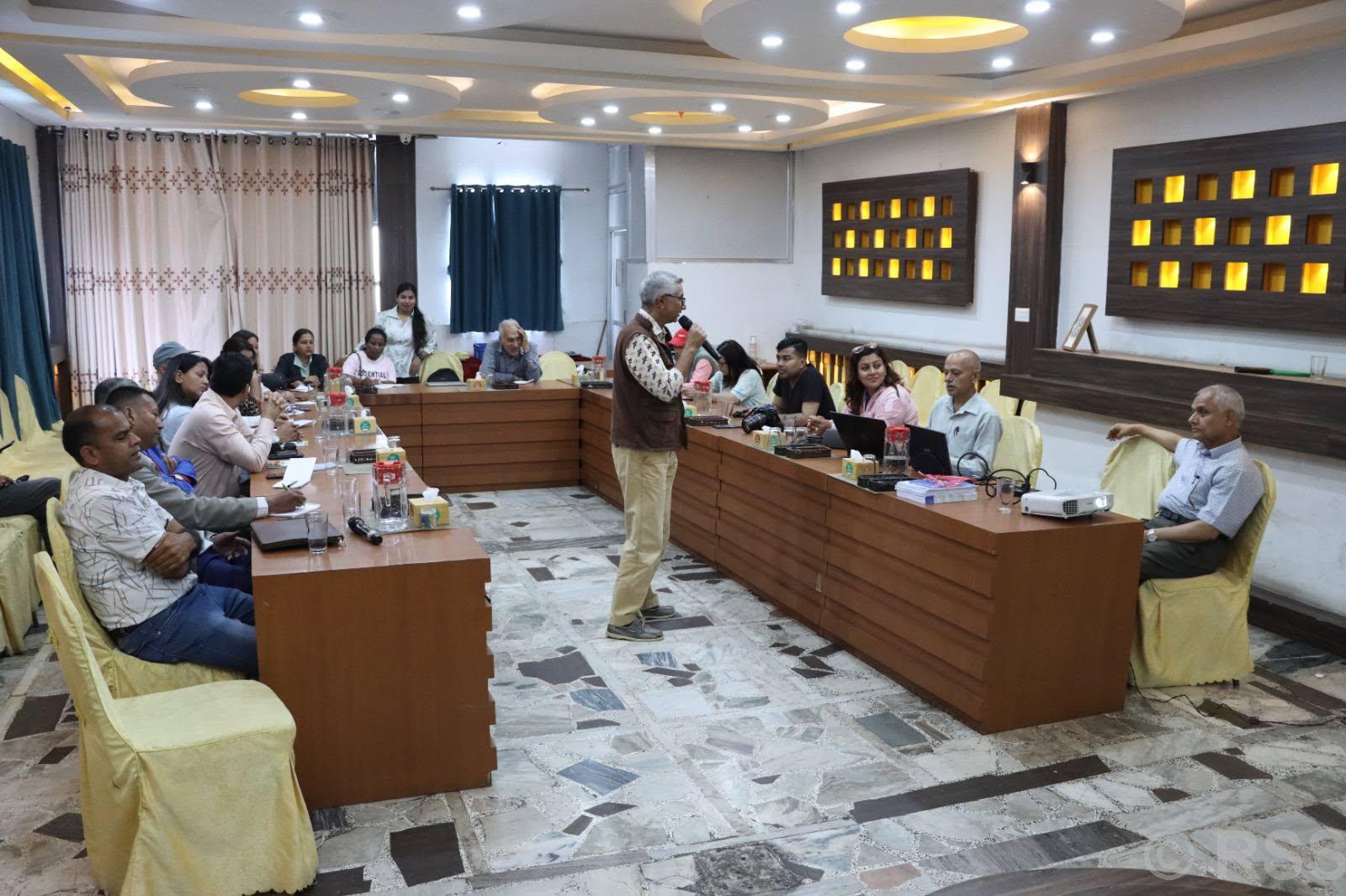 शिक्षा पत्रकारका लागि क्षमता वृद्धि तालिम