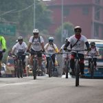 विश्व वातावरण दिवसमा सांग्रिला बैंकको साइकल र्‍याली, १४ किलोमिटर यात्रा पूरा