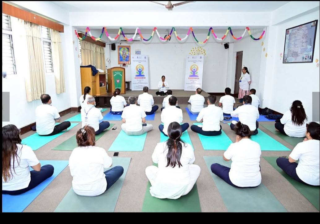 भारतीय दूतावास र आयुर्वेद क्याम्पसको संयुक्त आयोजनामा विश्वविद्यालय परिसरमा विशेष योग सत्र सम्पन्न