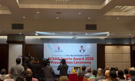 उमेश मास्के र सन्दीप लामिछानेलाई ‘एससीएसएमएफ स्पोर्ट्स अवार्ड २०२६’