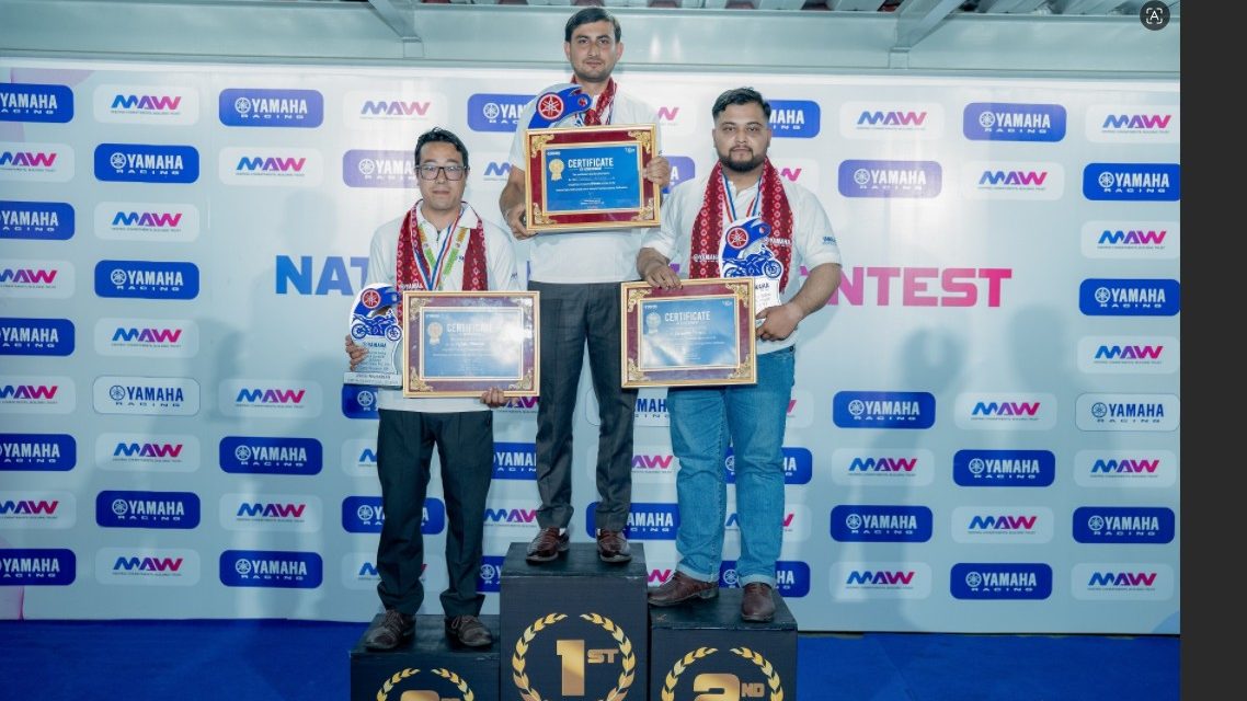 एमएडब्लू राइड्स प्रा.लि. द्वारा यामाहा सेल्स स्किल कन्टेस्टका क्षेत्रीय विजेताहरूको घोषणा गर्दै राष्ट्रिय प्रतिस्पर्धाको तयारी सुरु