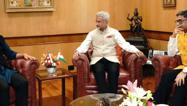सभापति लामिछाने र भारतीय विदेशमन्त्री जयशङ्करबीच भेटवार्ता