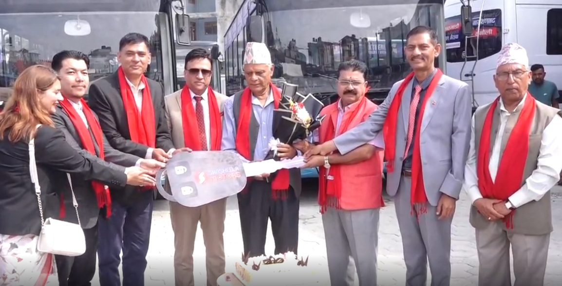 महानगर यातायात प्रा.लि.द्वारा थप १६ वटा विद्युतीय बस संचालनमा