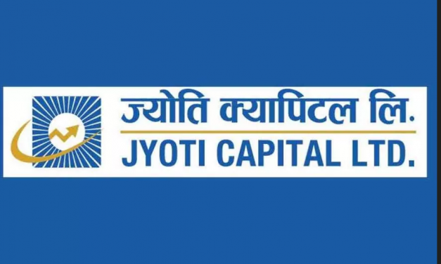 पिपुल्स इनर्जी लिमिटेडेको शेयरको प्रत्याभुतिकर्तामा  ज्योति क्यापिटल लिमिटेड नियुक्त