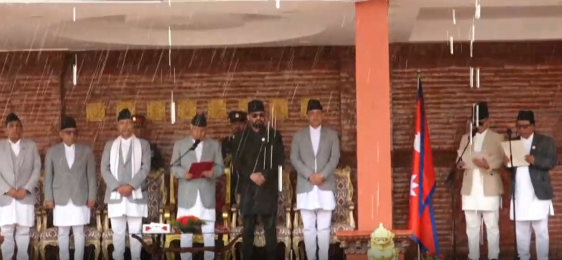 प्रधानमन्त्री बालेन्द्र शाहले गरे मन्त्रिपरिषद् विस्तार