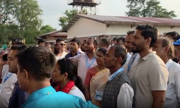 रास्वपा महाधिवेशनमा मतदान गर्न नपाएपछि प्रतिनिधिको असन्तुष्टि