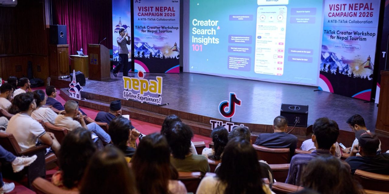 नेपाल पर्यटन बोर्ड र टिकटकबीच सहकार्य, भिजिट नेपाल अभियानमार्फत पर्यटन प्रवर्द्धन गरिने