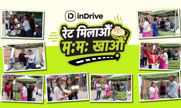 इनड्राइभको ‘रेट मिलाऔं, मःम खाऔं’ क्याम्पेन