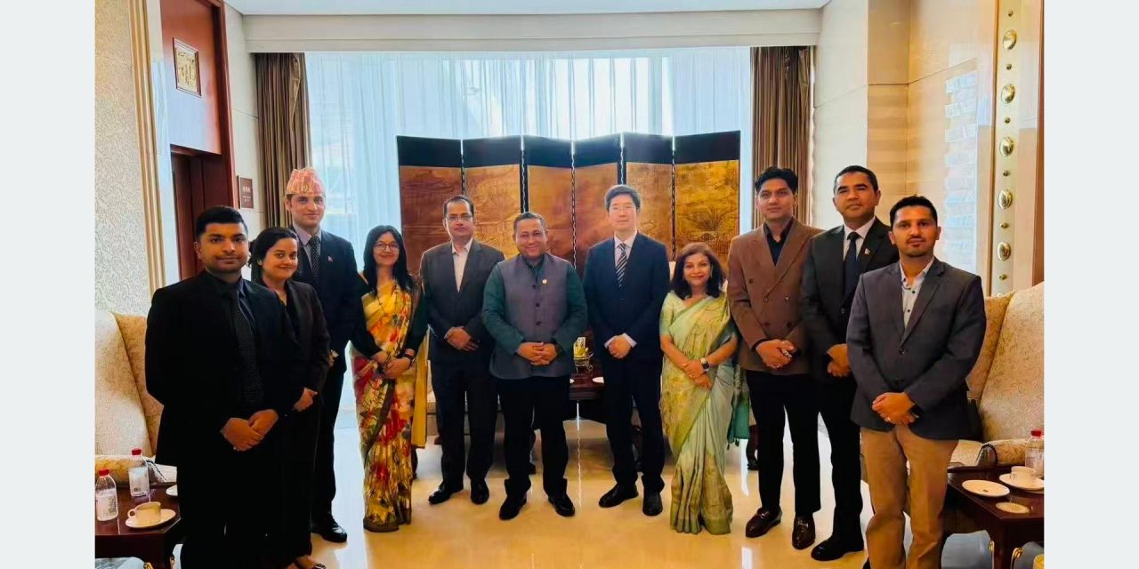 नेपाल–चीन सम्बन्ध सुदृढीकरणको एजेन्डासहित खनाल बेइजिङमा 
