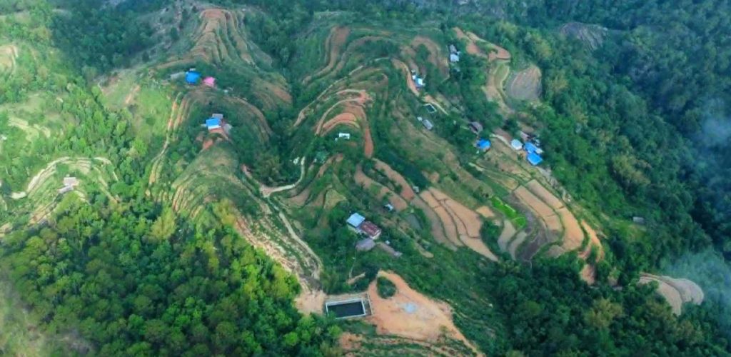 पोखरी निर्माणपछि सिक्रेटारको १५ सय रोपनी सुक्खा क्षेत्रमा सिँचाइ 
