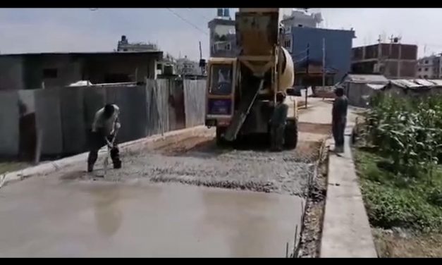 चाँगाथलीको मुहार फेरिँदै, कालोपत्रे सडकले ललितपुर–भक्तपुर जोड्यो