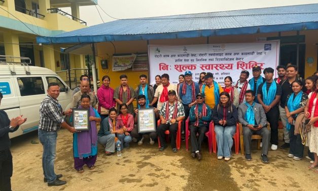 टिस्टुङमा स्वास्थ्य शिविरः ४७७ जना लाभान्वित