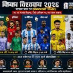 फिफा विश्वकप २०२६ : आज राति नकआउटमा मेस्सी, सलाह र लुइस डियाज मैदानमा