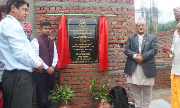 दार्चुलामा शिक्षा पूर्वाधार विस्तार, भारतको सहयोगमा विद्यालय भवनको शिलान्यास