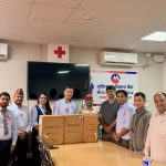 मुक्तिनाथ विकास बैंकद्वारा नेपाल रेडक्रस सोसाइटी, लुम्बिनी प्रदेशलाई ३ थान जैविक सूक्ष्मदर्शी हस्तान्तरण