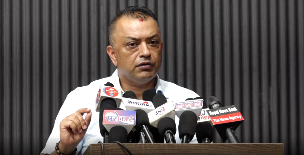 सरकारले विधि, प्रक्रिया र कानुनी व्यवस्था मिच्दै काम गरिरहेको गगन थापाको आरोप