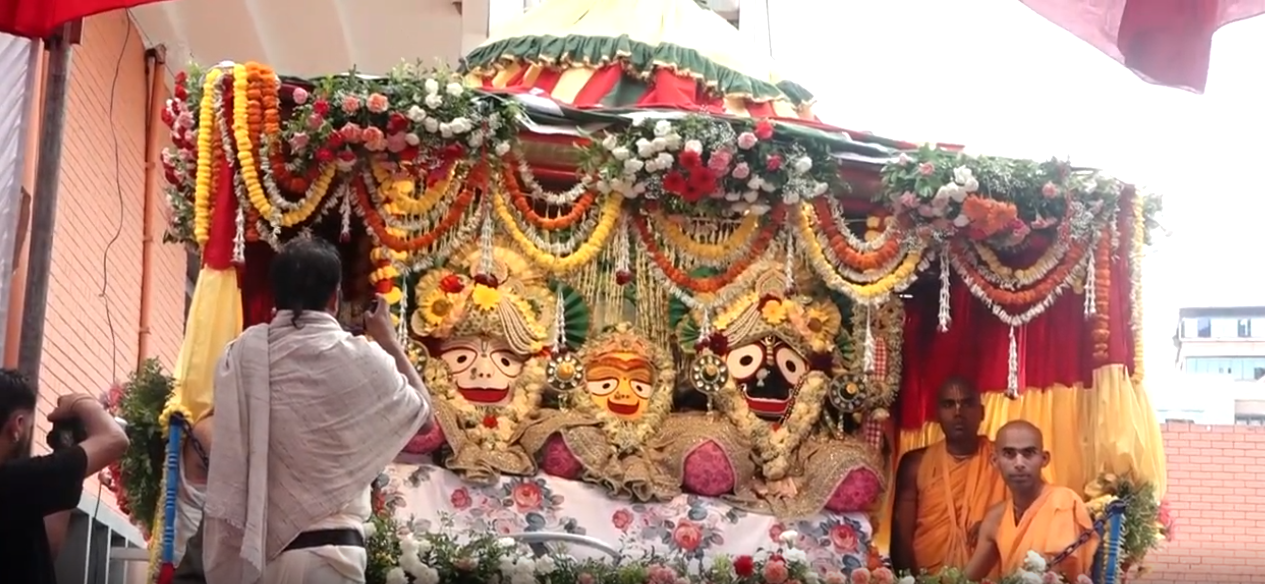 काठमाडौंमा जगन्नाथ रथयात्रा महोत्सव हुँदै
