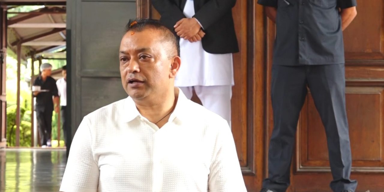 शान्ति कायम गर्न प्रधानमन्त्रीले तीनै तहका सरकारसँग समन्वय गर्नुपर्छ : सभापति थापा