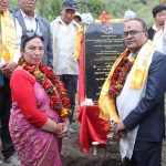 नेपालको सोलुखुम्बुमा गुम्बा भवनको शिलान्यास समारोह