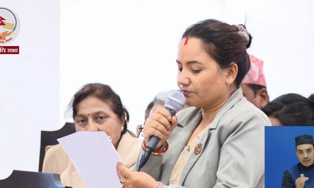 ‘राज्य आतङ्कले आत्मदाह गरायो’ : कांग्रेस प्रमुख सचेतक बासना थापा