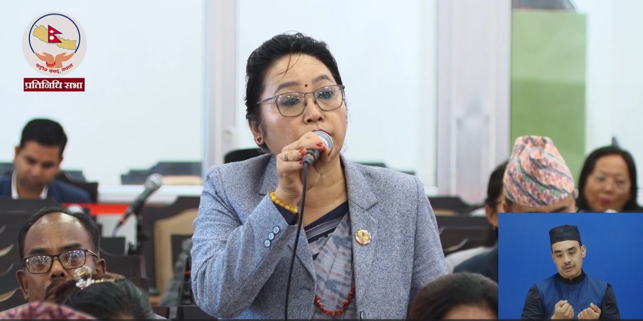 गणेश नेपालीको मृत्युको जिम्मेवारी सरकारले लिनुपर्ने : सांसद भूमिका लिम्बु