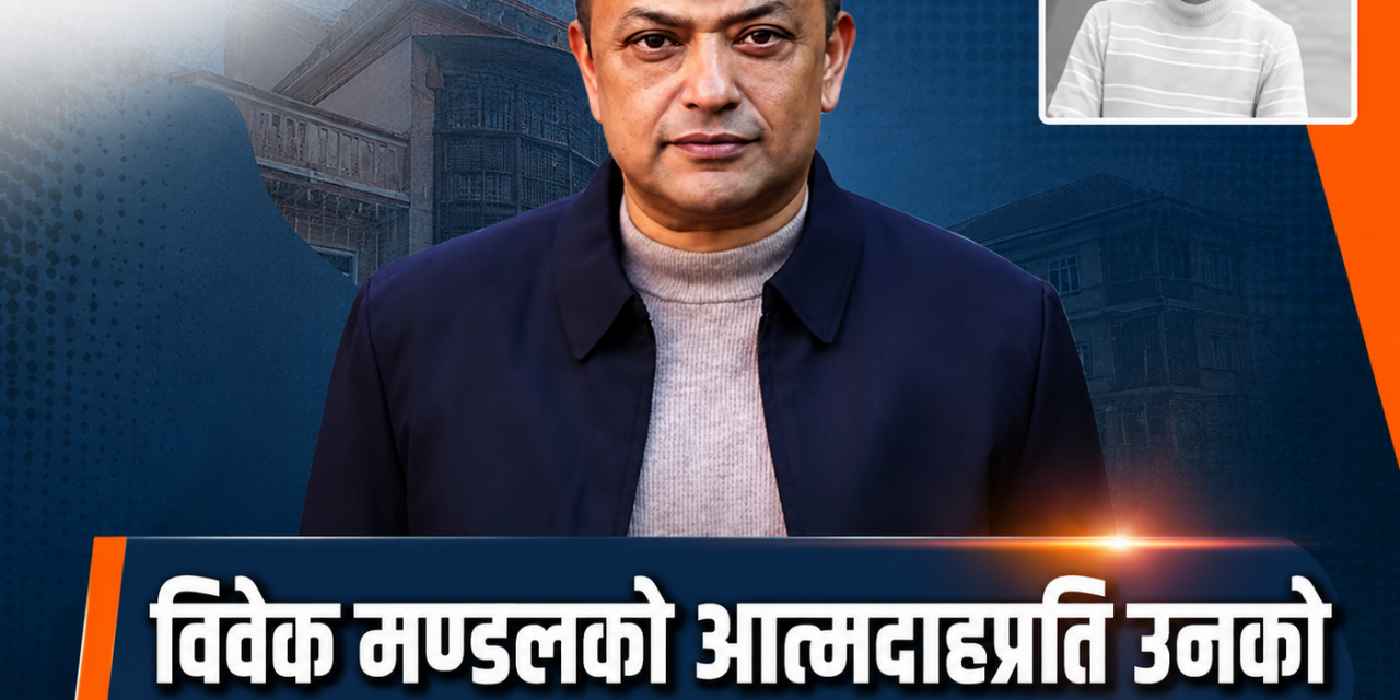 आत्मदाहपछि विवेक मण्डलको निधन, गगन थापाले सन्तानको शिक्षा–दीक्षाको जिम्मेवारी लिने घोषणा