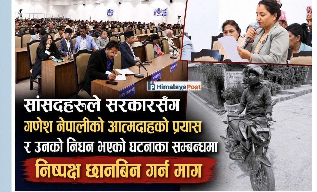 प्रतिनिधिसभाः नेपालीको आत्मदाह र निधन भएको घटनाको छानबिन गर्न माग