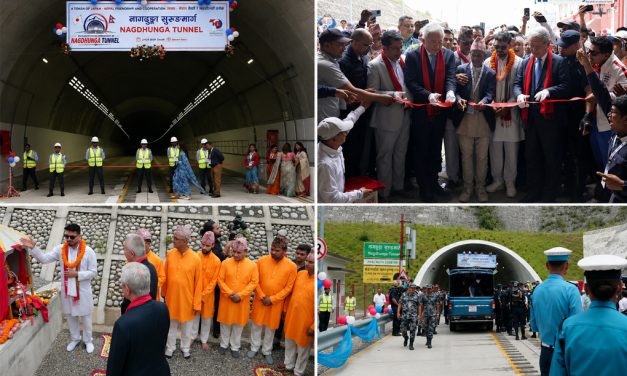 नागढुङ्गा सुरुङमार्गको हराएको शिलालेख पुनर्स्थापना गर्छौं : मन्त्री लम्साल