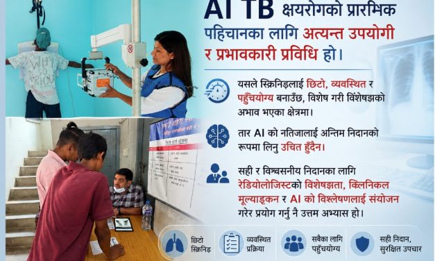 कृत्रिम बुद्धिमत्ता (AI) आधारित क्षयरोग (TB) पहिचान प्रणाली (AI TB):