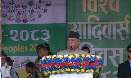 आदिवासी दिवसमा आङ्देम्बेको कडा सन्देश– ‘अधिकारमाथि हस्तक्षेप स्वीकार्य छैन’