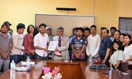 एमबीएस कक्षा बिहान र साँझ सञ्चालन गर्न माग, विद्यार्थीले उपकुलपतिसमक्ष राखे ७ बुँदे माग