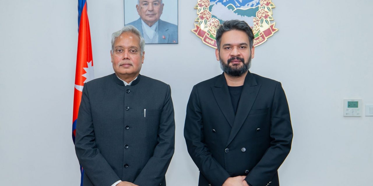 प्रधानमन्त्री बालेंद्र शाहसँग भारतीय राजदूत नवीन श्रीवास्तवको शिष्टाचार भेट, द्विपक्षीय सम्बन्ध र सहकार्यबारे छलफल