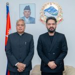 प्रधानमन्त्री बालेंद्र शाहसँग भारतीय राजदूत नवीन श्रीवास्तवको शिष्टाचार भेट, द्विपक्षीय सम्बन्ध र सहकार्यबारे छलफल