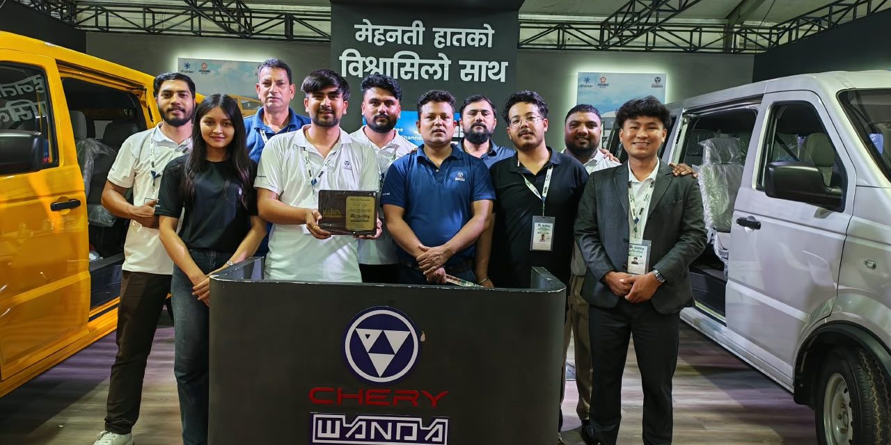 चेरी वान्डाका गाडीमा ग्राहकको विशेष आकर्षण, नाइमा एक्स्पोमा उल्लेख्य बुकिङ