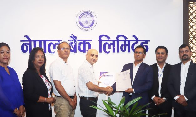नेपाल बैंक र पिपल्स डेन्टल कलेज एण्ड हस्पिटल प्रा.लि बीच सम्झौता