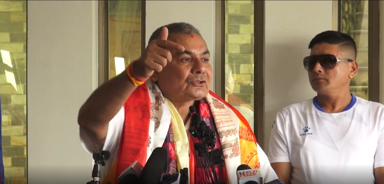‘अभिव्यक्ति स्वतन्त्रता कुण्ठित भयो’ भन्दै प्रसाईंद्वारा सरकारको आलोचना