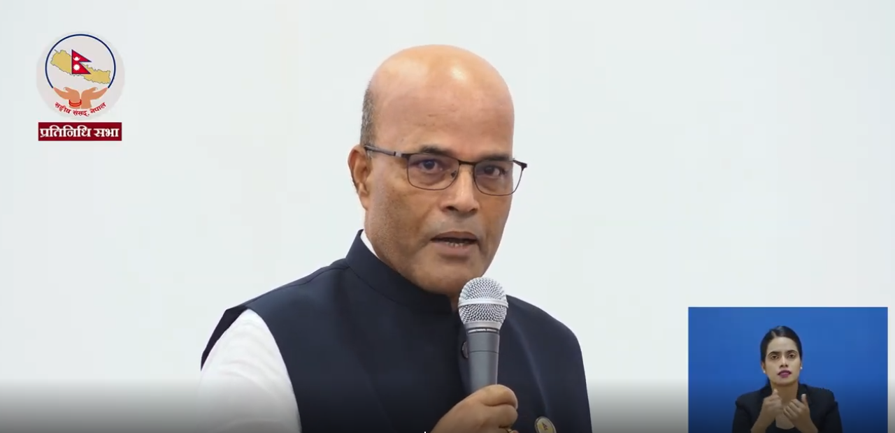 मधेशमा सुरक्षा निकायको कार्यशैलीमाथि रास्वपा सांसद अमरेशकुमार सिंहको प्रश्न?