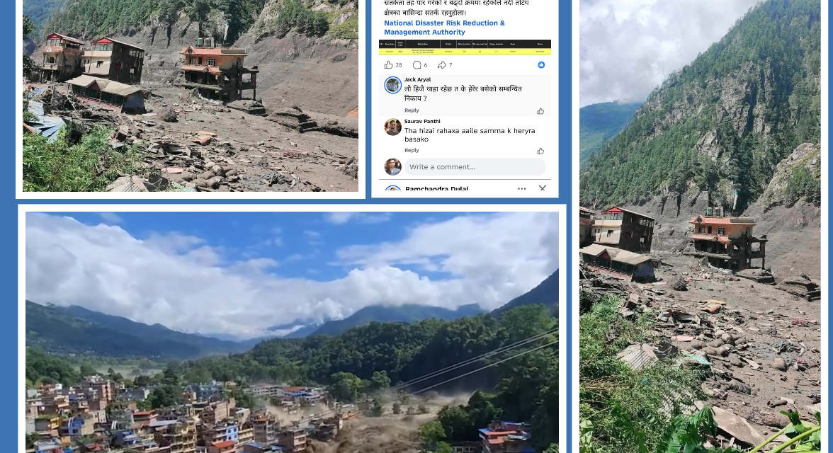 मंगलबार राति १० बजे नै महाशाखाले सतर्क गराएकाे थियाे, तर सबै बेखबर !