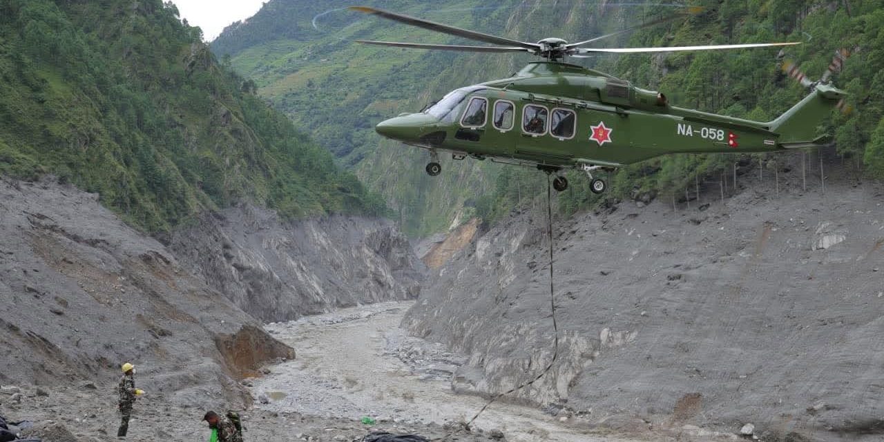 रसुवाका हाइड्रोपावरका टनेलमा खोज तथा उद्धार जारी, सेनासहित हजारौँ जनशक्ति परिचालन