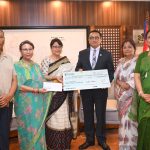 दया फाउन्डेसनद्वारा प्रधानमन्त्री दैवी प्रकोप उद्धार कोषमा १ करोड सहयोग