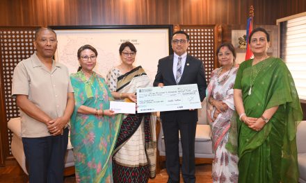 दया फाउन्डेसनद्वारा प्रधानमन्त्री दैवी प्रकोप उद्धार कोषमा १ करोड सहयोग